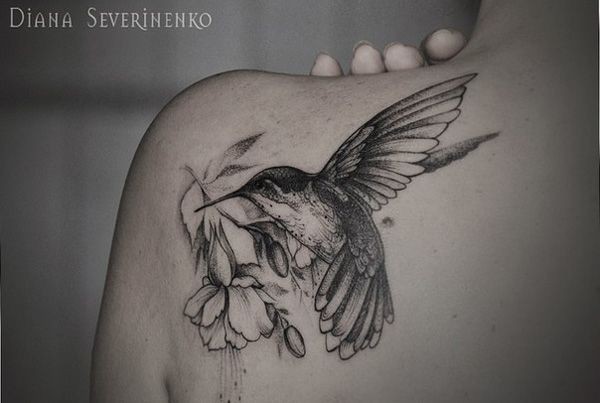Tatuagens de Beija-Flor 16
