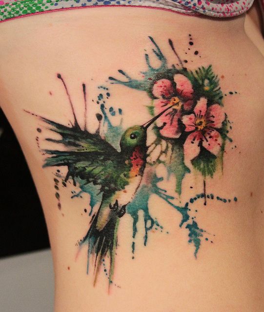 Tatuagens de Beija-Flor 18