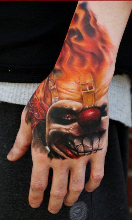 Tatuagem na mão 03