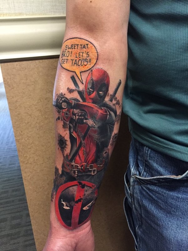 Tatuagens de Deadpool 13