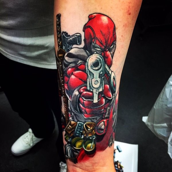 Tatuagens de Deadpool 15
