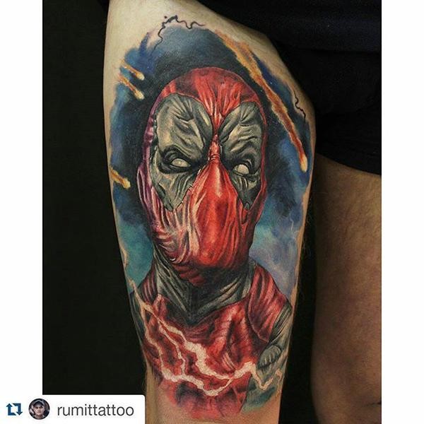 Tatuagens de Deadpool 17