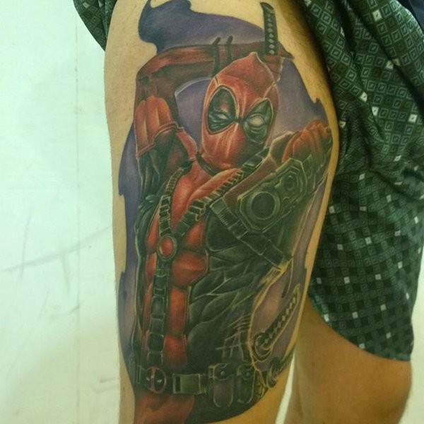 Tatuagens de Deadpool 18