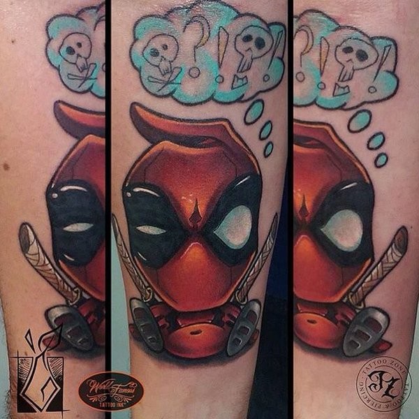 Tatuagens de Deadpool 20