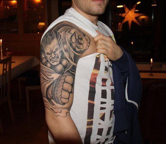Tatuagens de Street Fighter 04