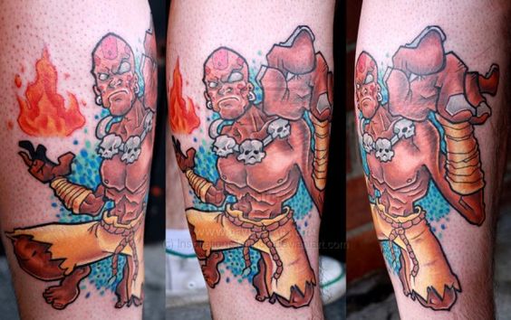 Tatuagens de Street Fighter 05