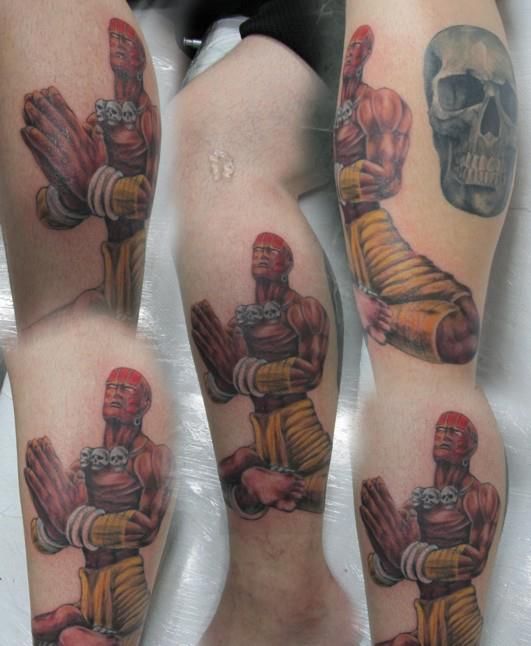 Tatuagens de Street Fighter 06