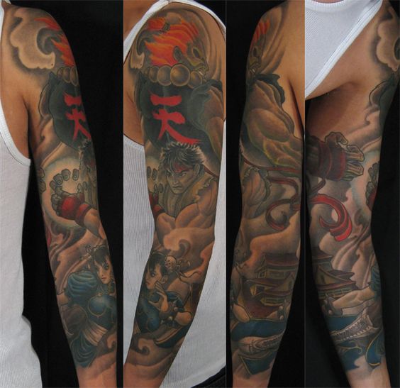 Tatuagens de Street Fighter 07