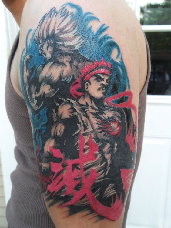 Tatuagens de Street Fighter 11