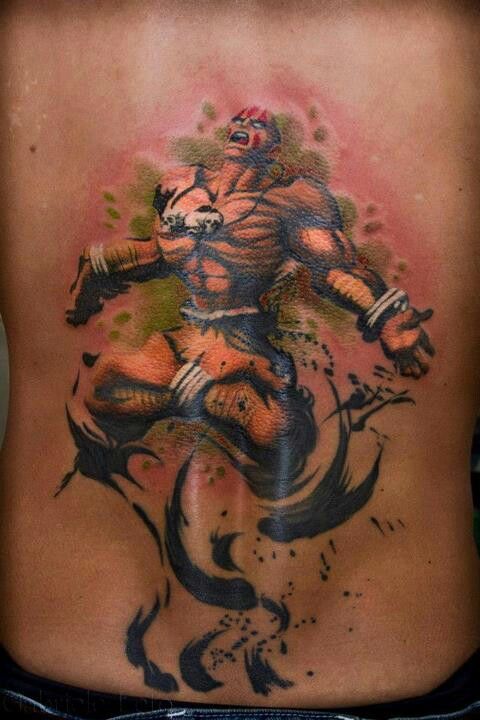Tatuagens de Street Fighter 13