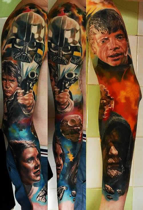 Tatuagens de Star Wars O Despertar da Forca 15