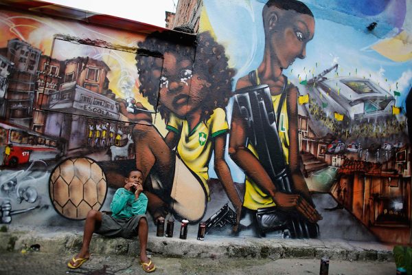 BRAZIL-WORLDCUP/GRAFFITI