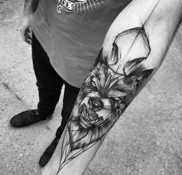 sketch-style-wolf-tattoo-1
