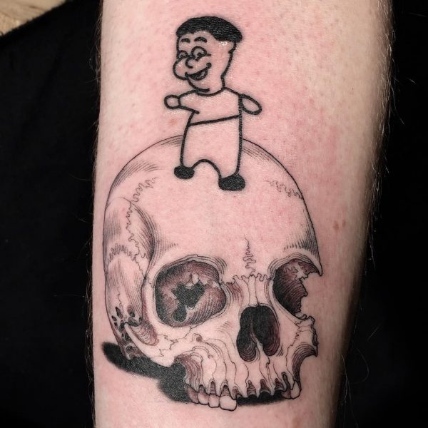 Tatuagem Surpresa por Scott Campbell