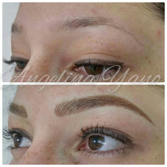Eyebrow, Hairstroke