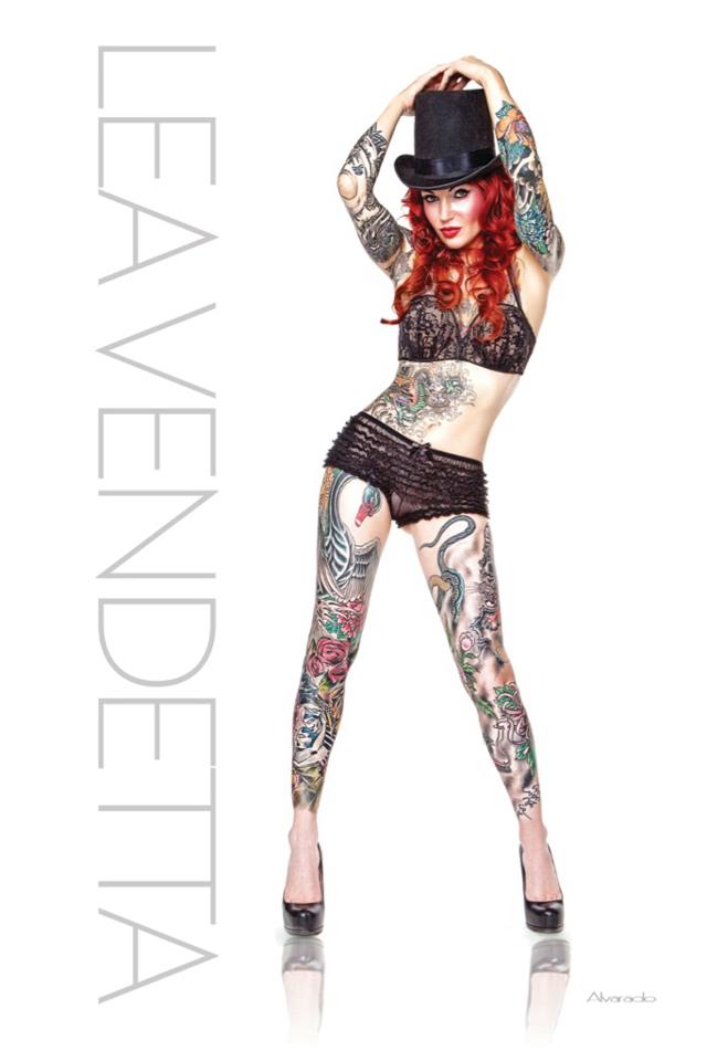 Mod Girls: 75 Gatas tatuadas 