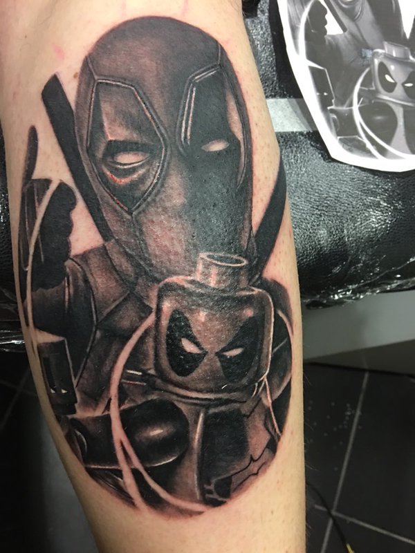 Featured image of post Deadpool Desenho Realista Preto E Branco