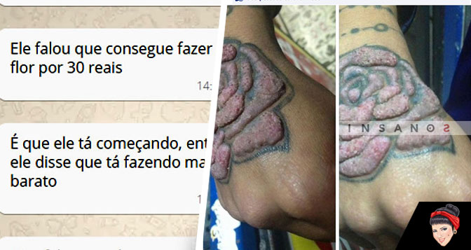 Tatuagem barata: Não caia nessa